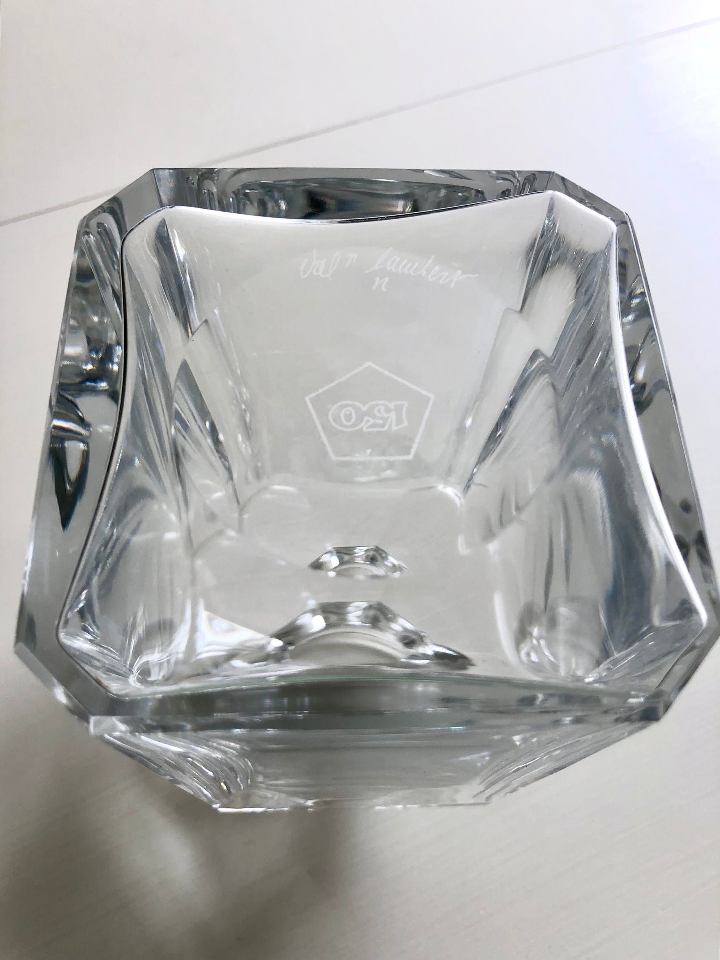 Kristallen karaf /Val Saint Lambert