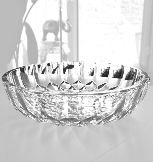 Kristallen vaas 2 stuks/ Val St Lambert