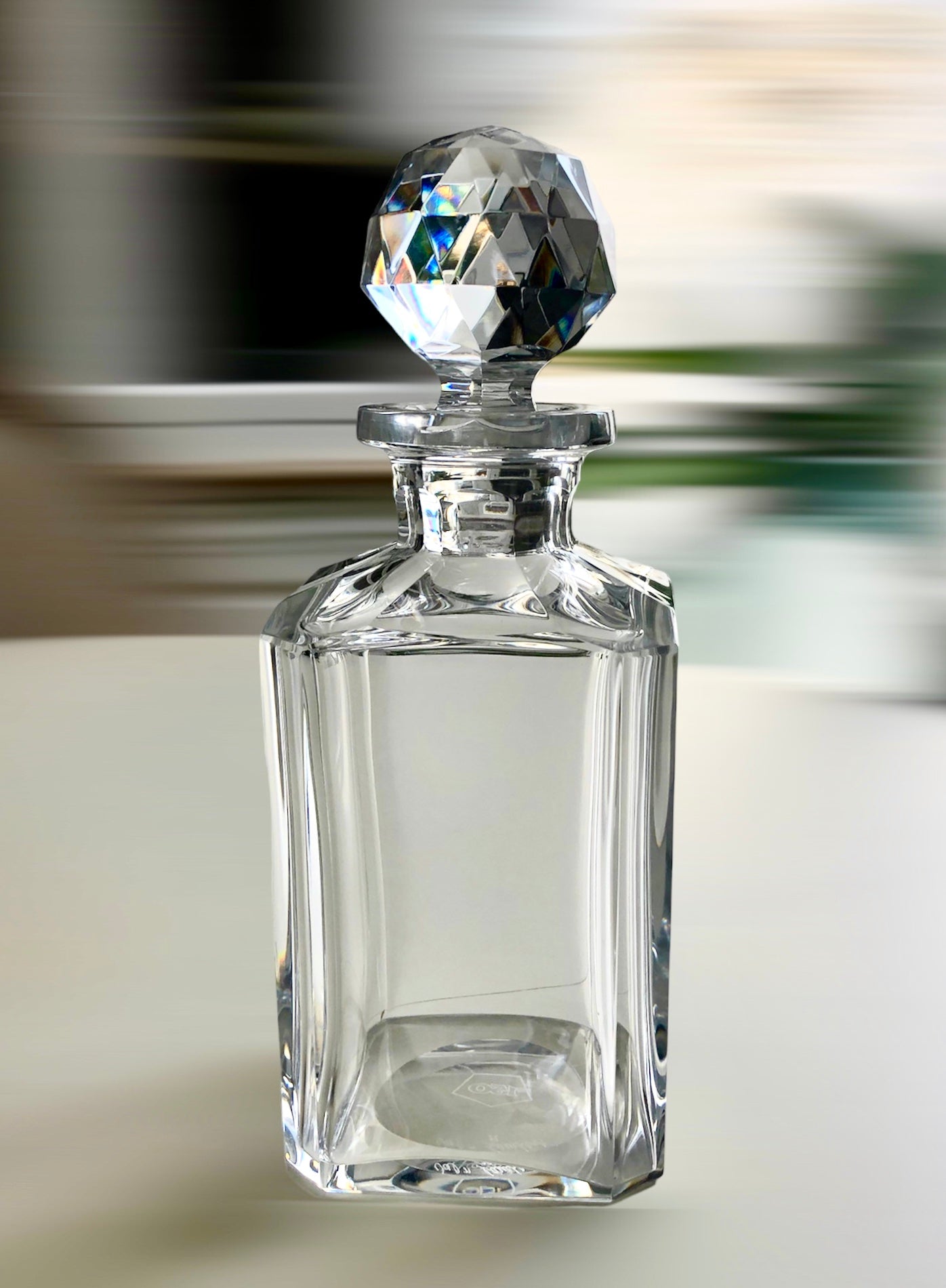 Kristallen karaf /Val Saint Lambert