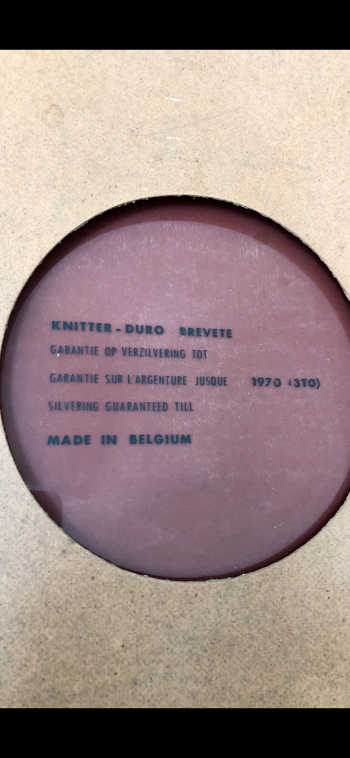 Spiegel Knitter-Duro Brevete