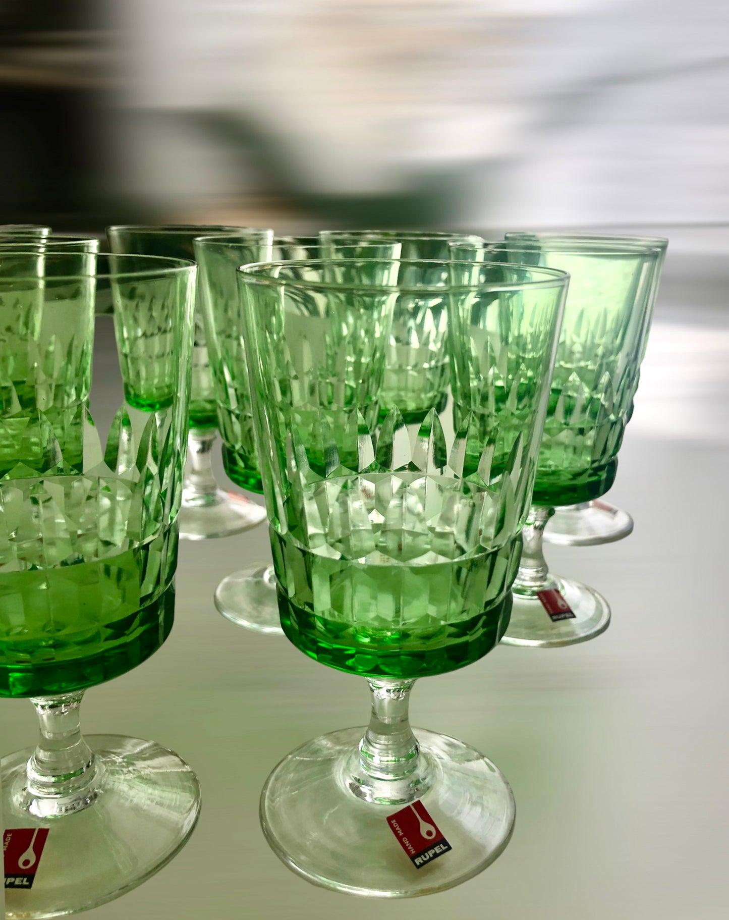 Kristallen glazen set Rupel