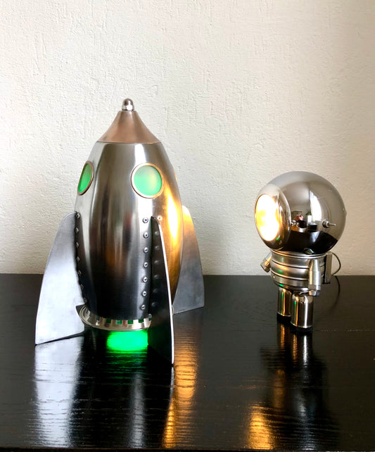 Spaceman/ metal sculpture