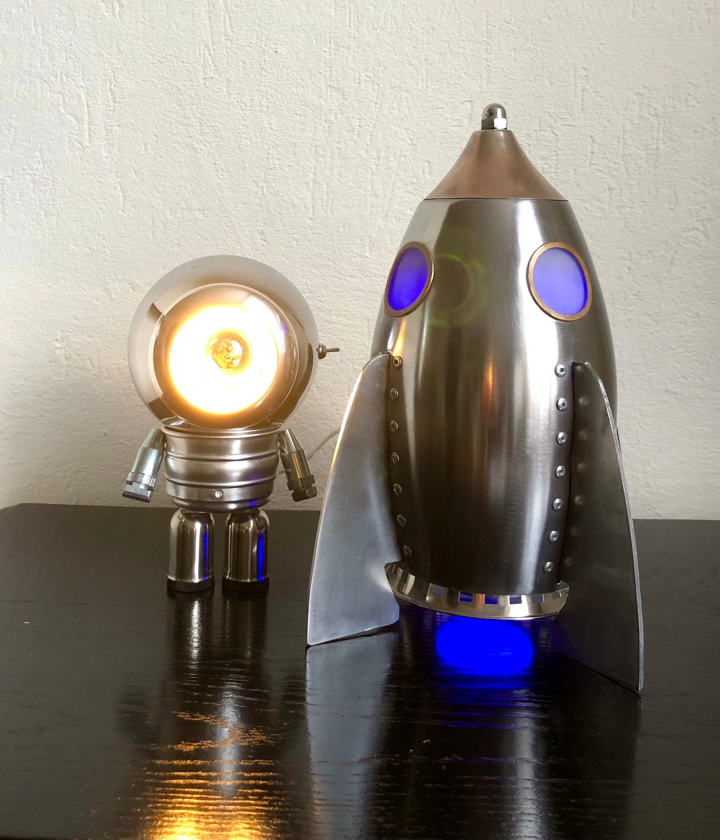 Spaceman/ metal sculpture