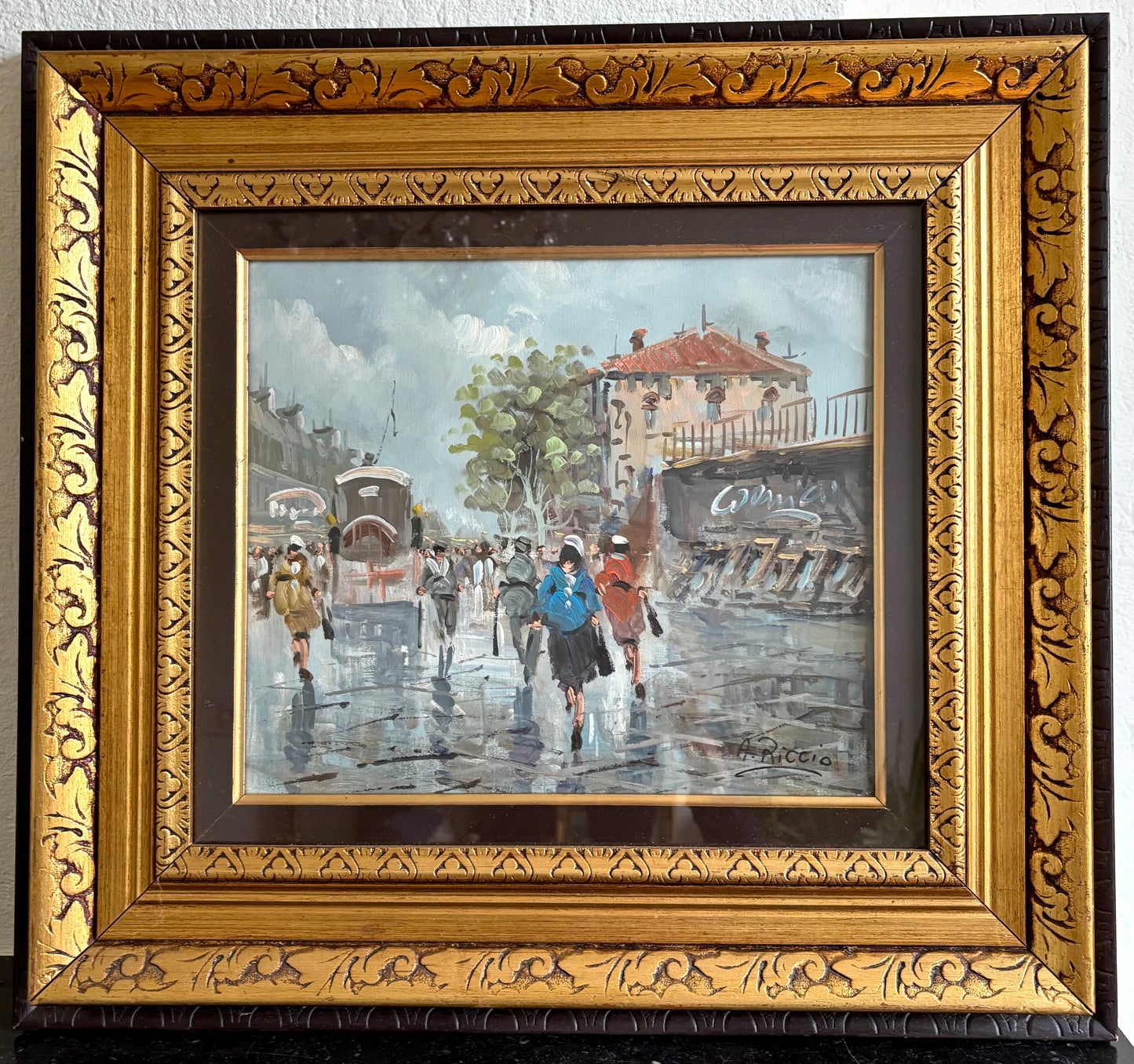 Schilderij / A. Riccio