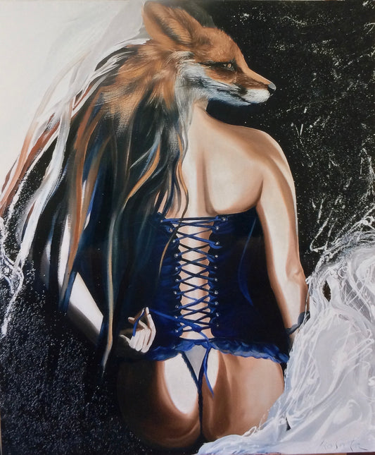 Schilderij,Fox’