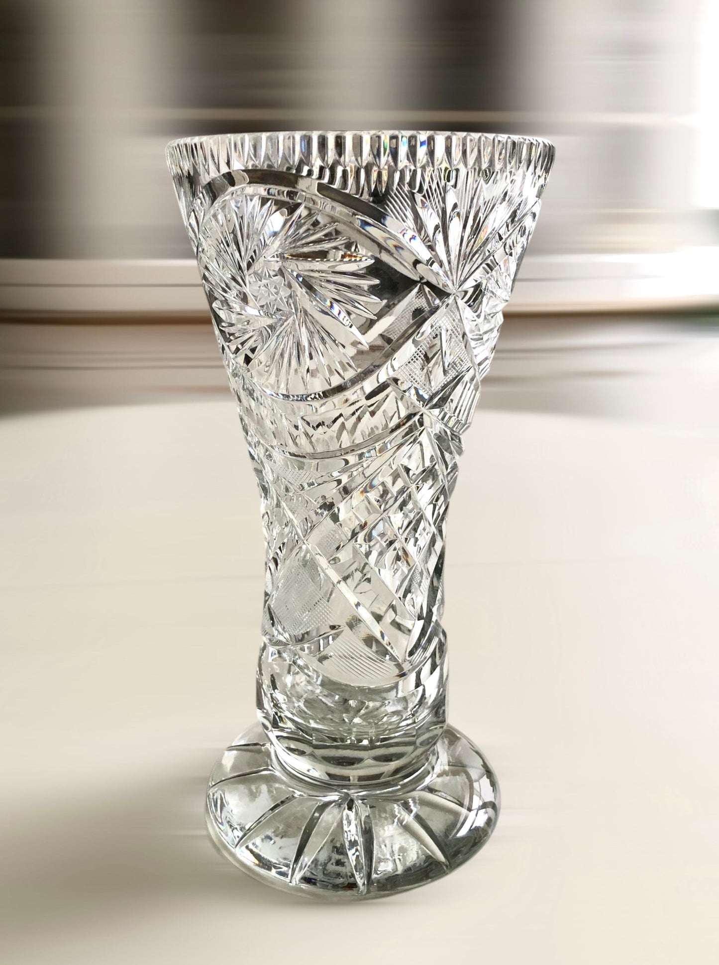 Kristallen vaas