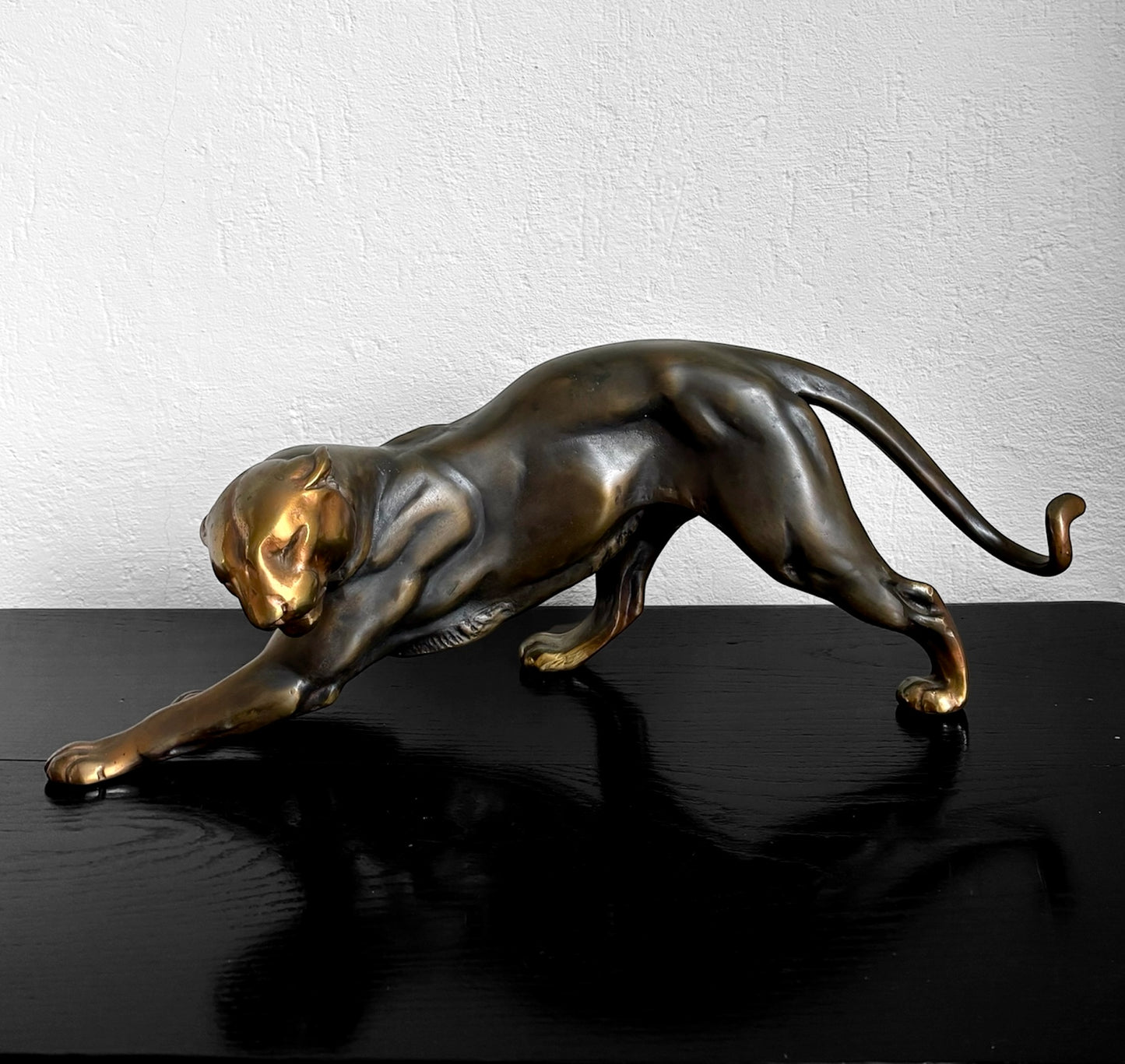 Art deco sculptuur panter