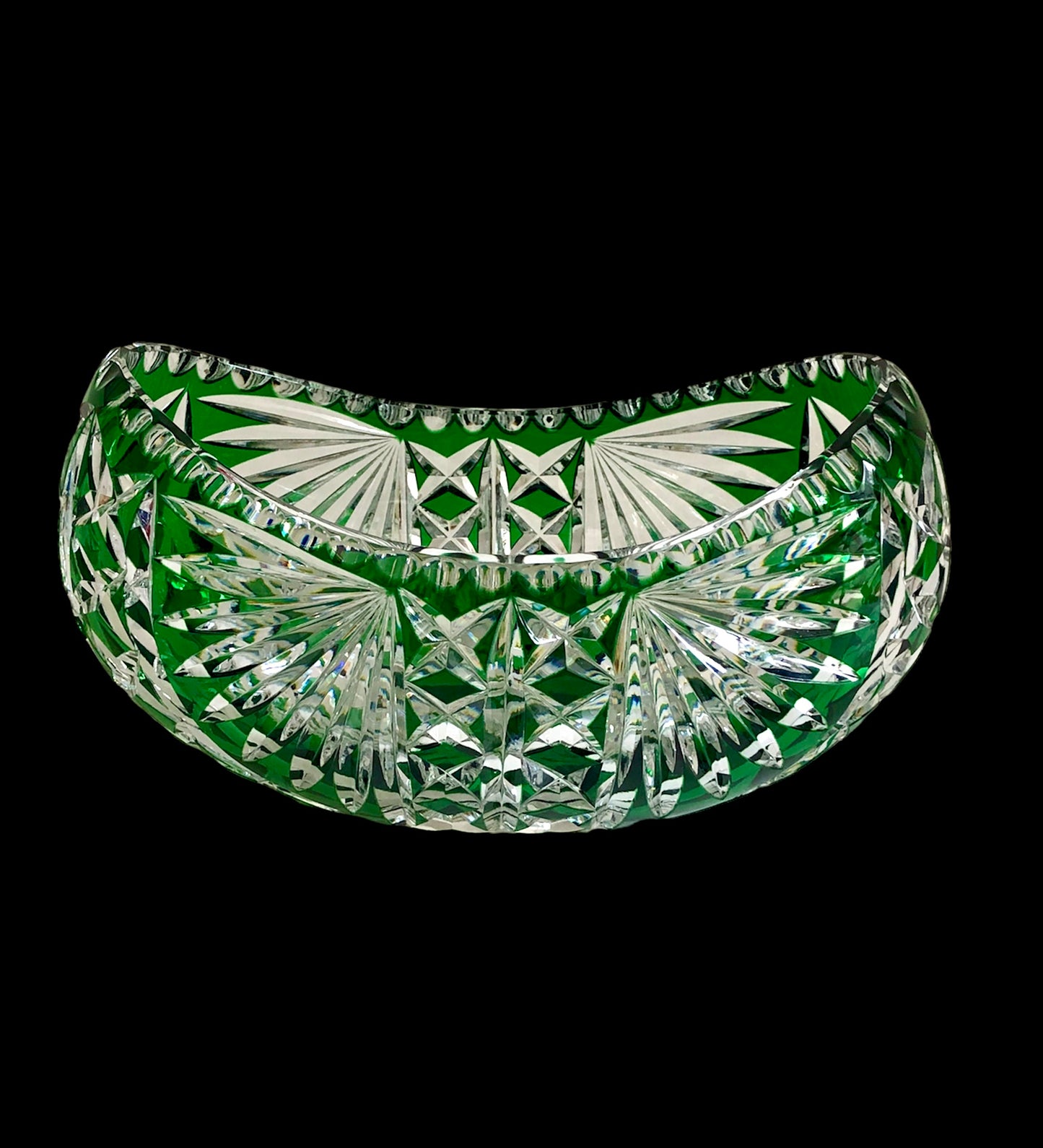 Kristallen fruit vaas