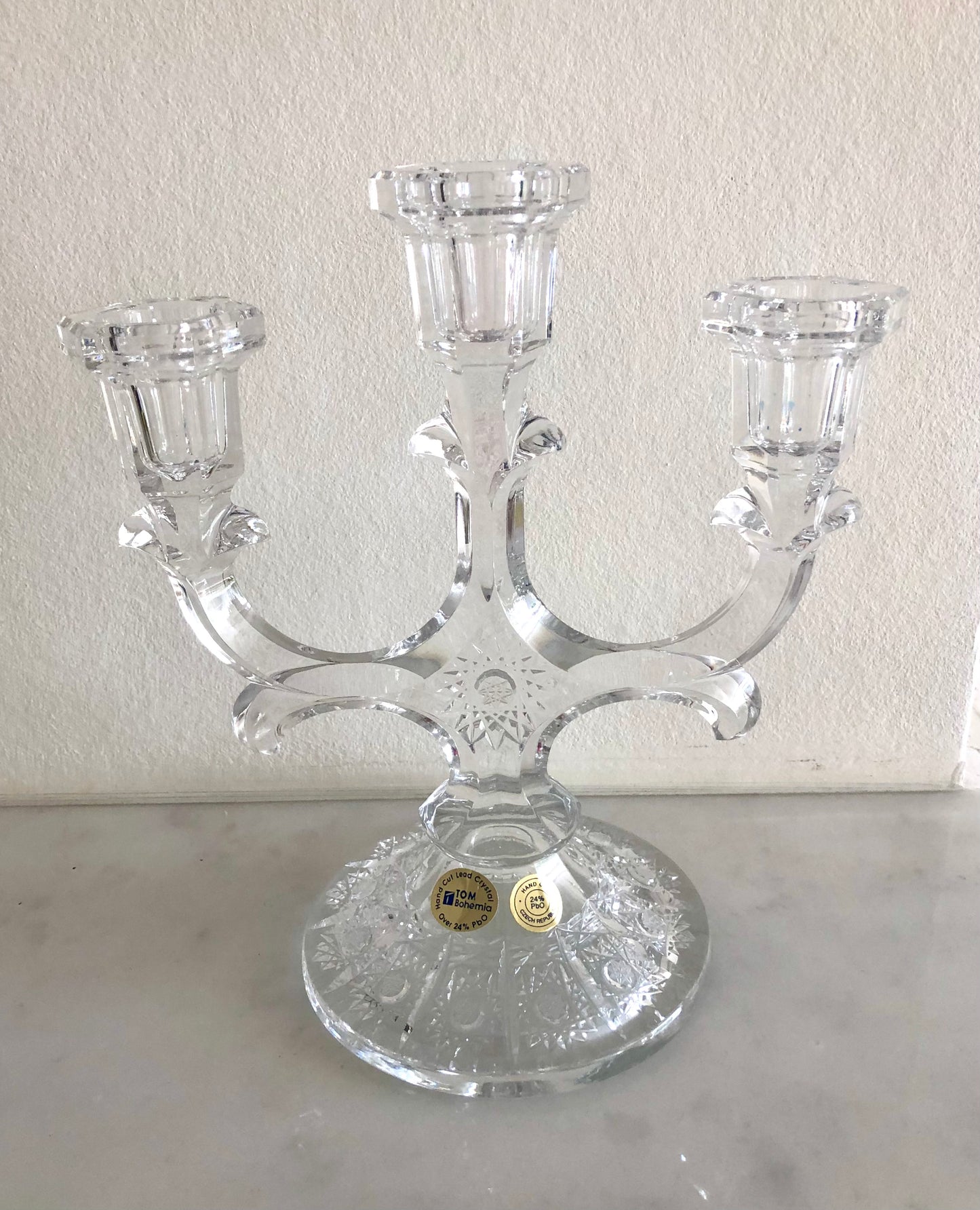 Kristallen kandelaar