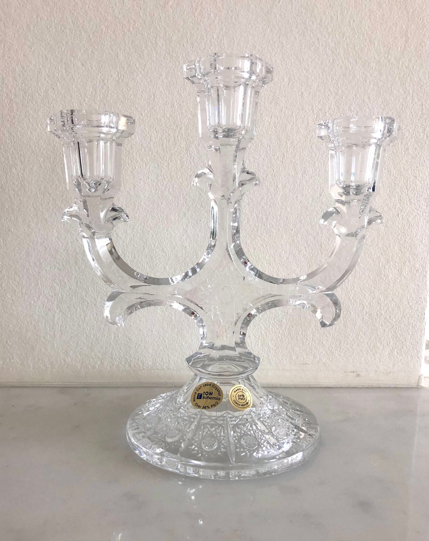 Kristallen kandelaar