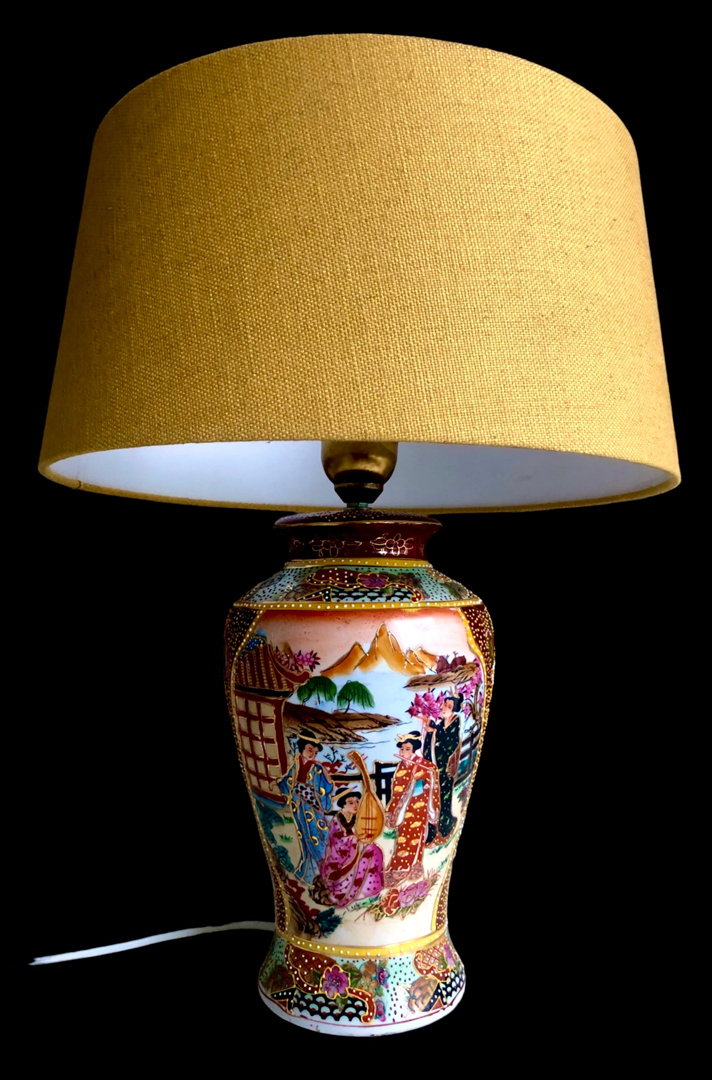 Tafellamp Japans Satsuma