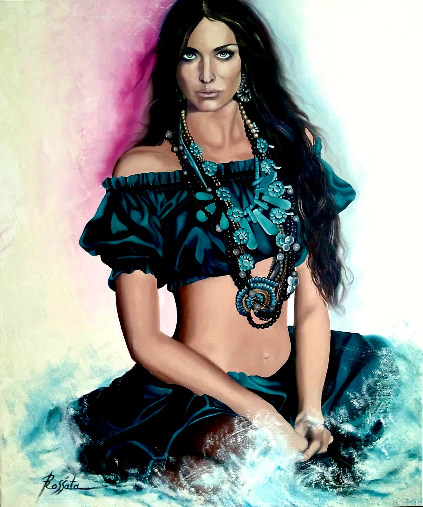 Schilderij ,Gipsy’