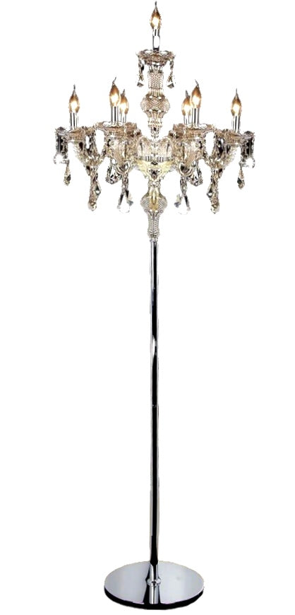 Kristallen staande lamp