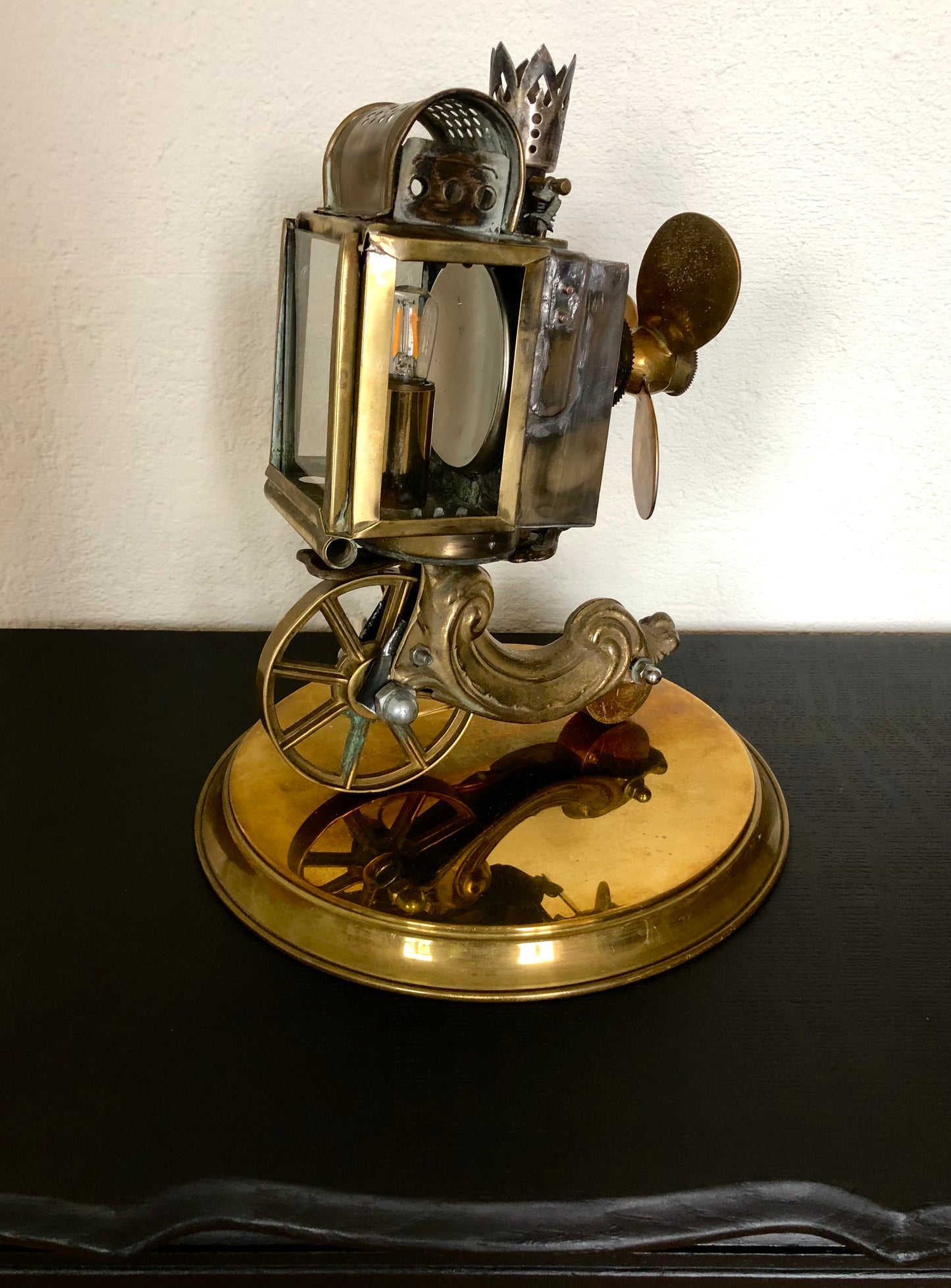 Sculptuur ,Carbuurcyclette‘