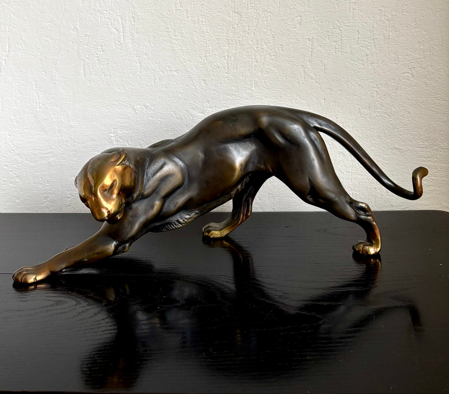 Art deco sculptuur panter
