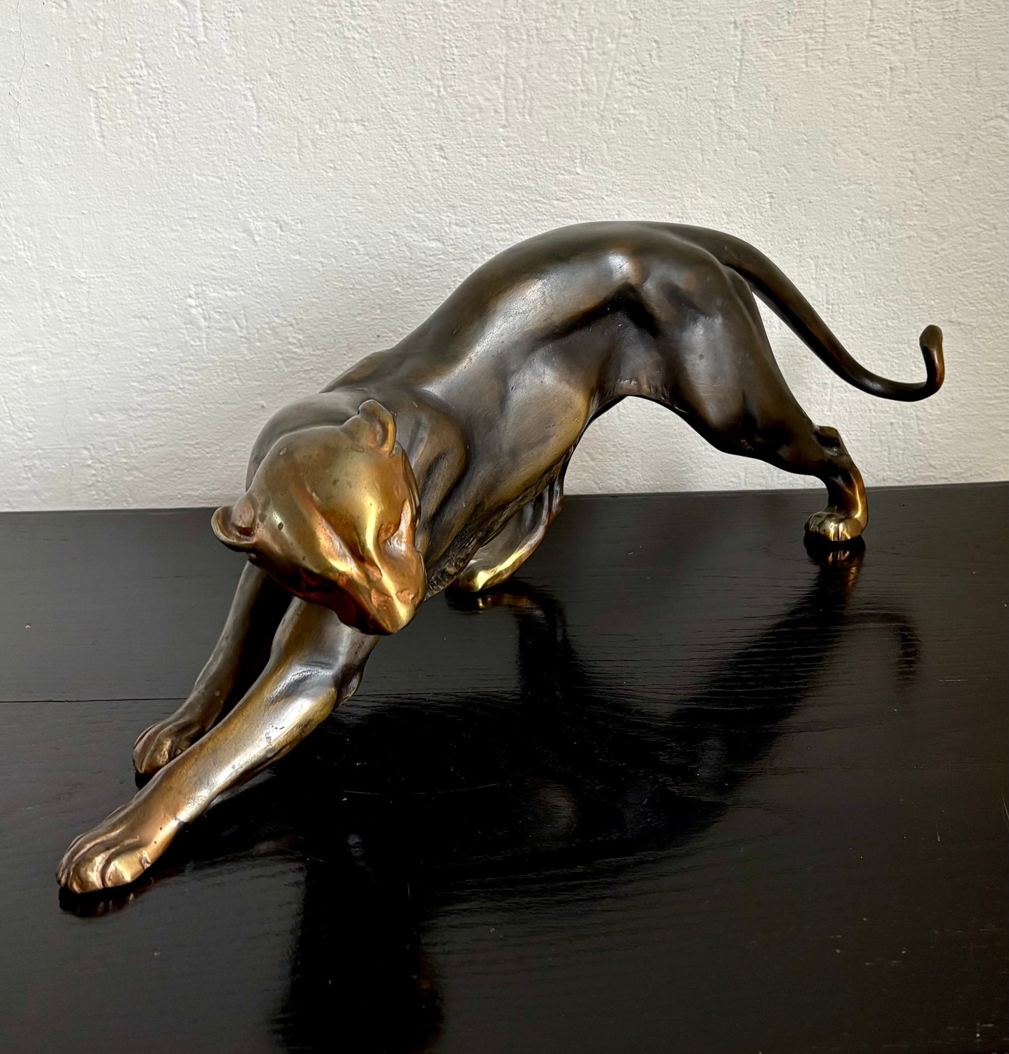 Art deco sculptuur panter
