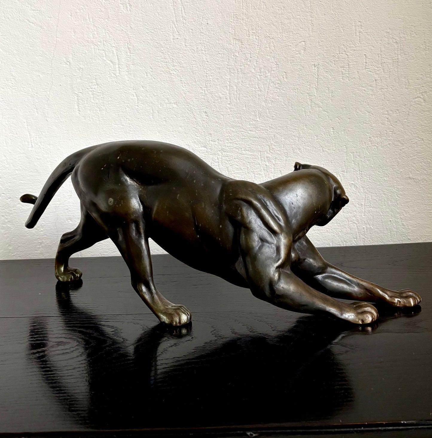 Art deco sculptuur panter