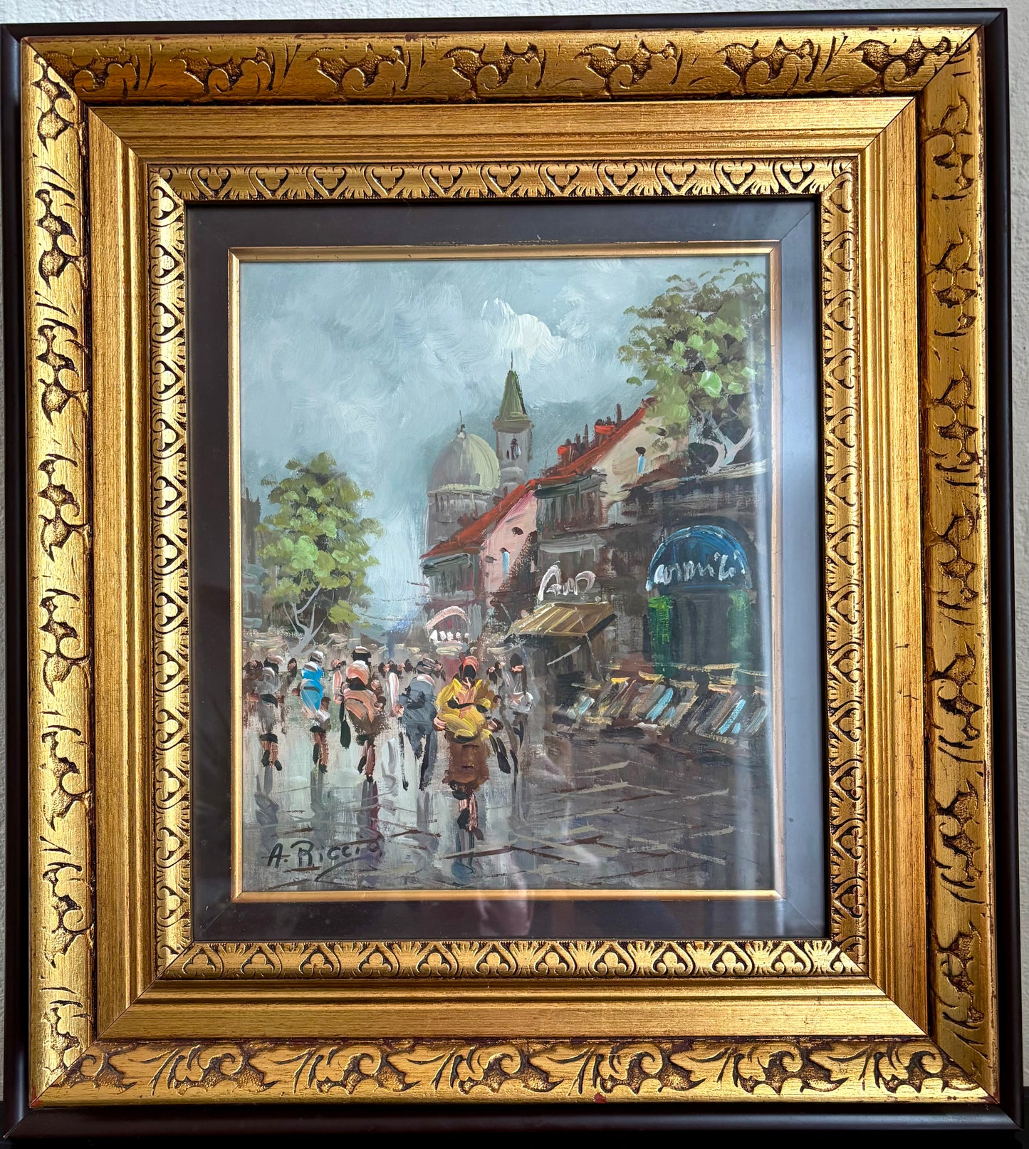 Schilderij / A. Riccio