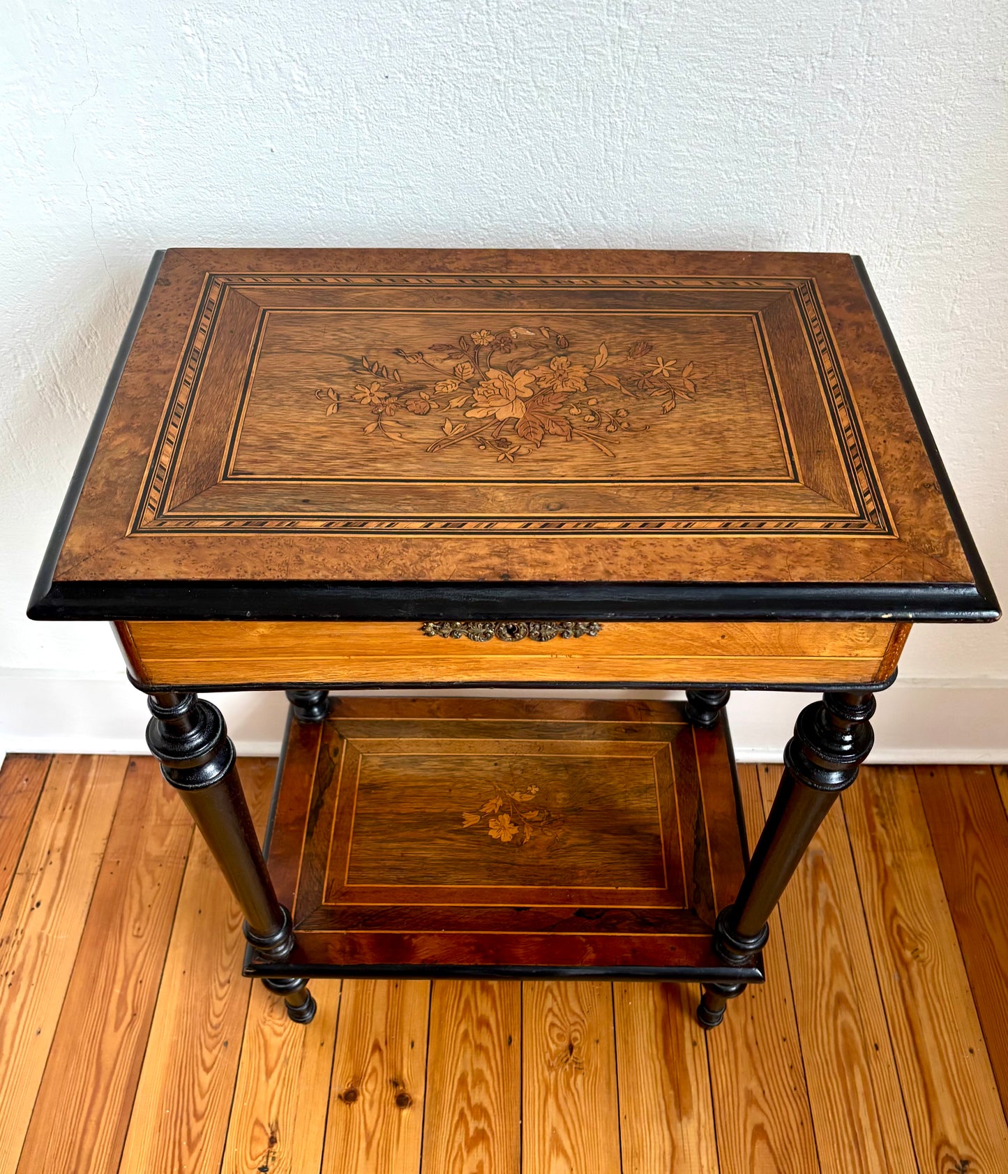 NAPOLEON III INLAID WORKBENCH