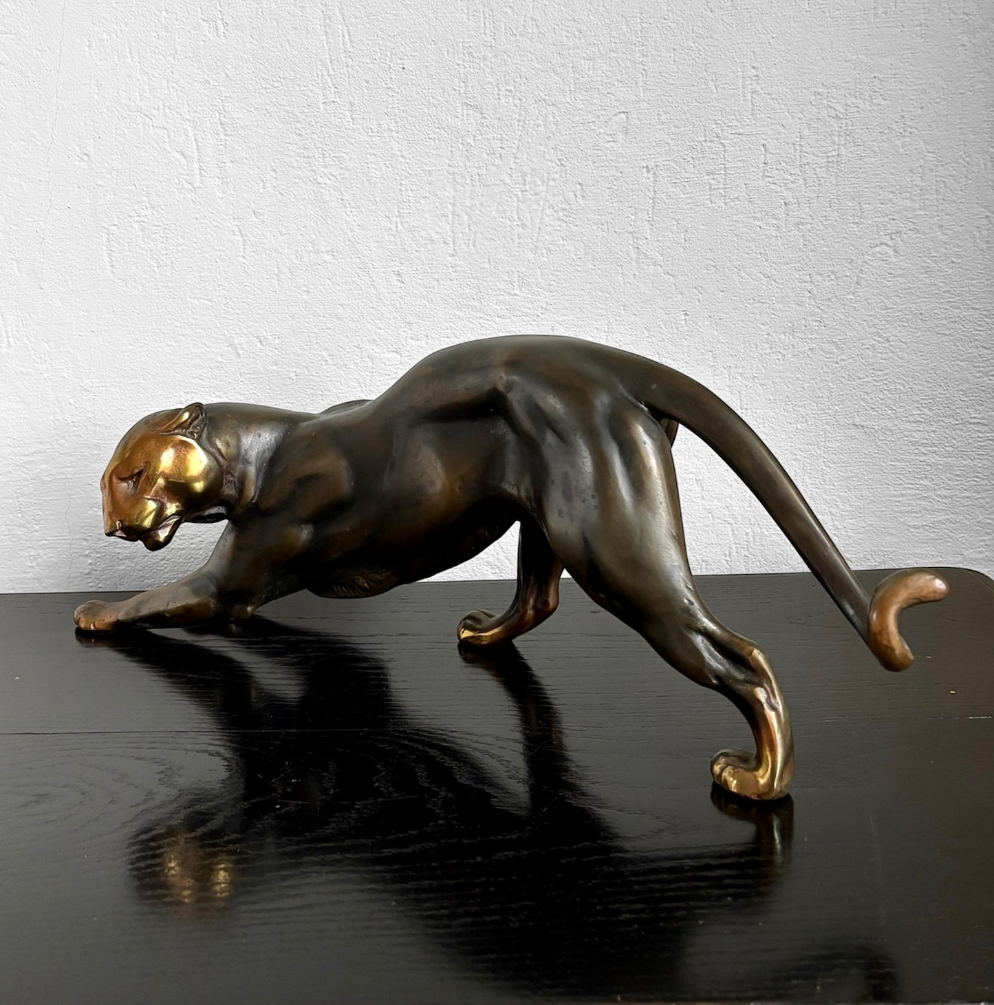 Art deco sculptuur panter